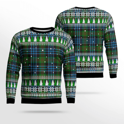 Clan Newlands Tartan Christmas Ugly Sweater