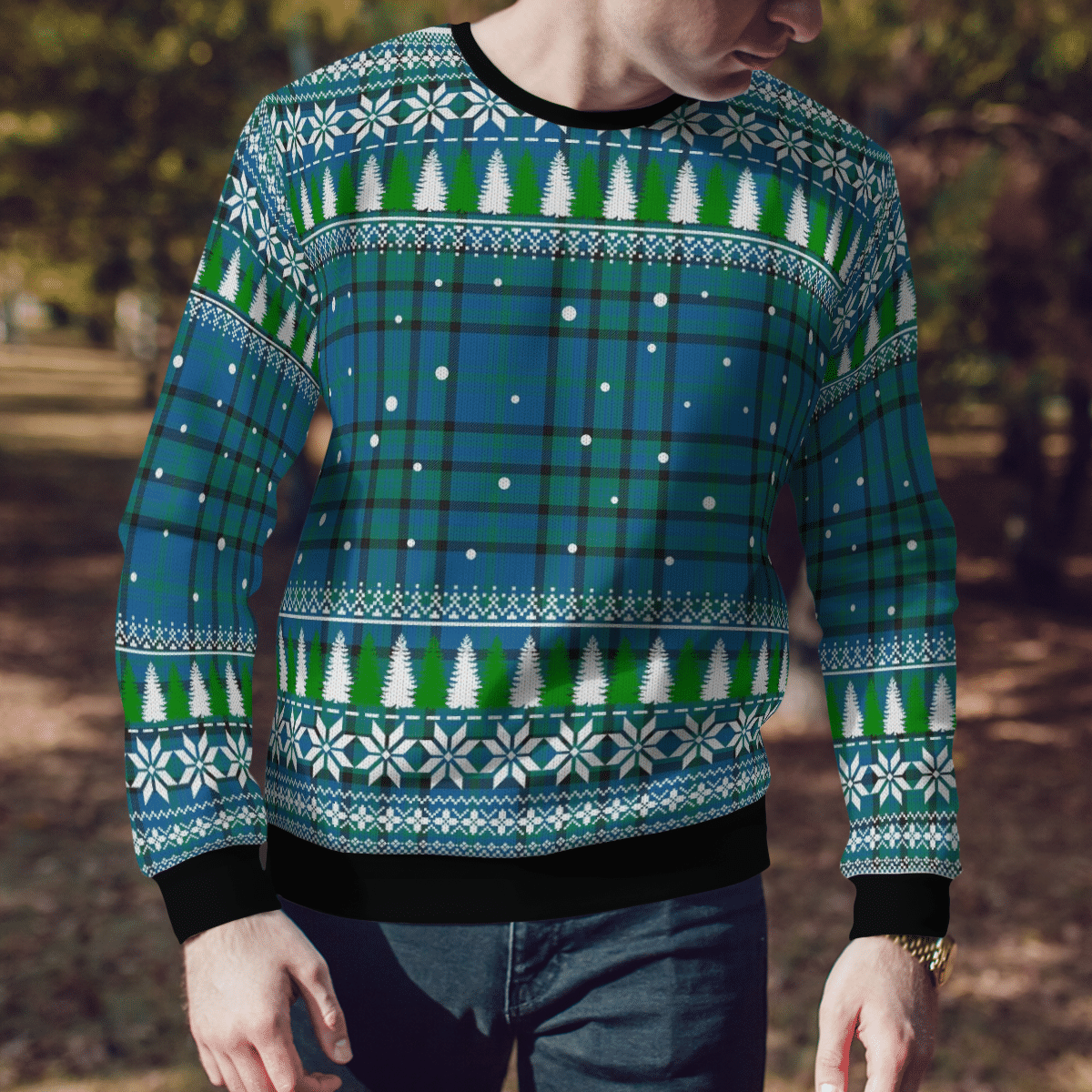 Clan Matheson Hunting Ancient Tartan Christmas Ugly Sweater CR28 Matheson Hunting Ancient Tartan Tartan Ugly Sweater   
