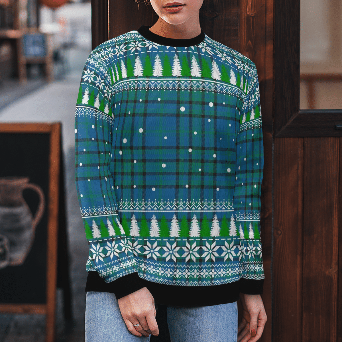 Clan Matheson Hunting Ancient Tartan Christmas Ugly Sweater CR28 Matheson Hunting Ancient Tartan Tartan Ugly Sweater   