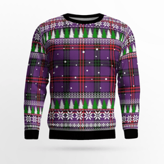 Clan Montgomery Modern Tartan Christmas Ugly Sweater VW64 Montgomery Modern Tartan Tartan Ugly Sweater   
