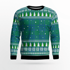 Clan Montgomery Ancient Tartan Christmas Ugly Sweater VF76 Montgomery Ancient Tartan Tartan Ugly Sweater   