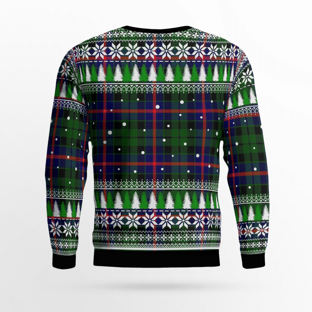 Clan Morrison Modern Tartan Christmas Ugly Sweater HK28 Morrison Modern Tartan Tartan Ugly Sweater   
