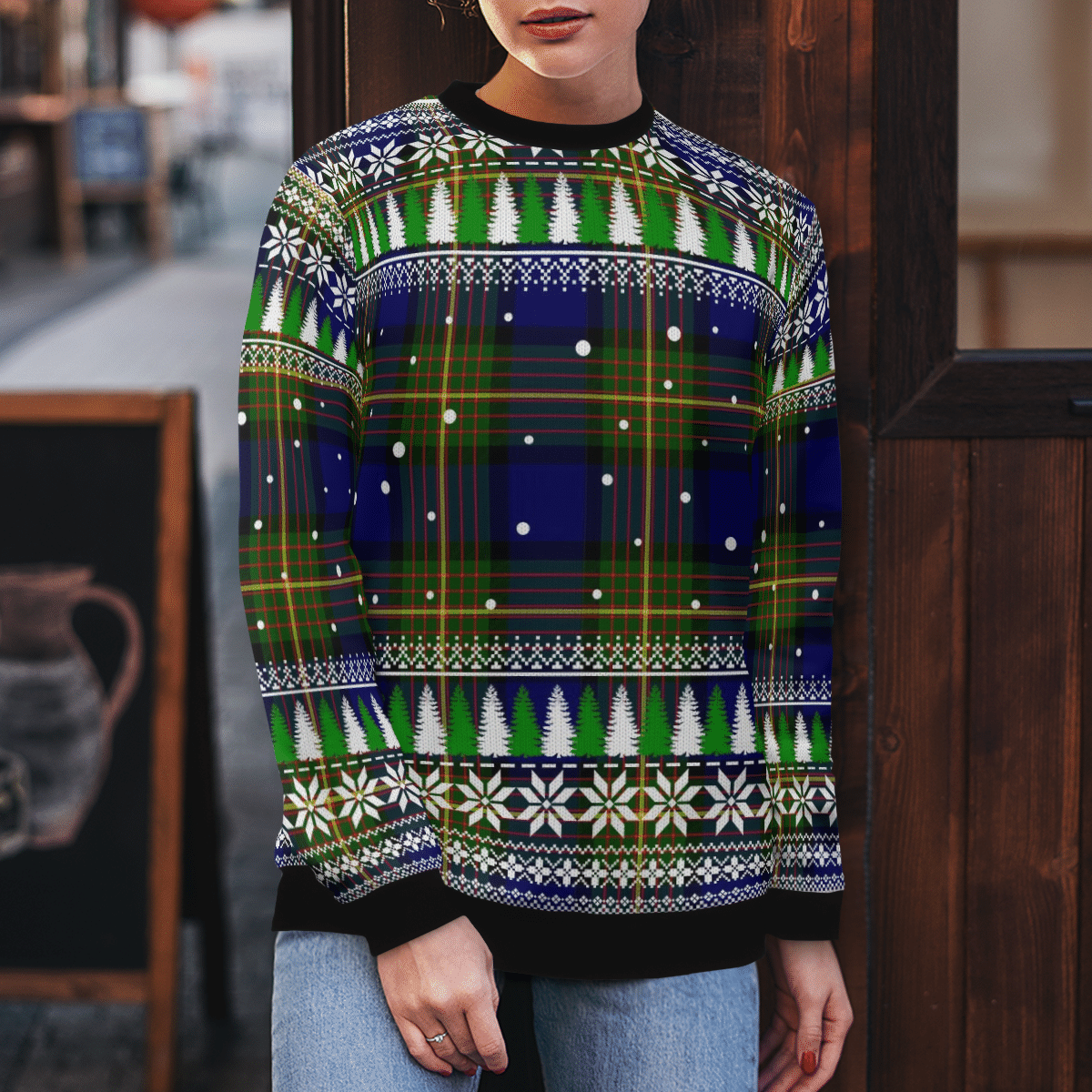 Clan Muir Tartan Christmas Ugly Sweater YO58 Muir Tartan Tartan Ugly Sweater   