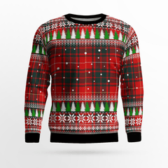 Clan Munro Modern 1 Tartan Christmas Ugly Sweater YX63 Munro Modern 1 Tartan Tartan Ugly Sweater   