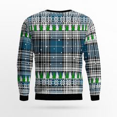 Clan Napier Modern Tartan Christmas Ugly Sweater ZC17 Napier Modern Tartan Tartan Ugly Sweater   