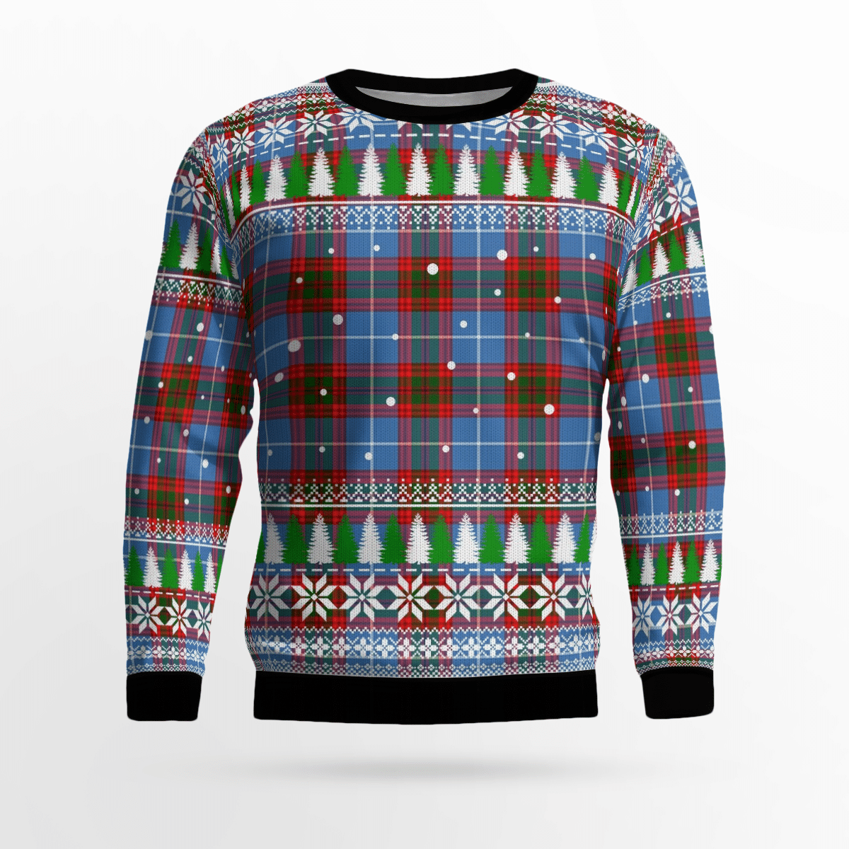 Clan Newton (Edingburg) Tartan Christmas Ugly Sweater JU83 Newton (Edingburg) Tartan Tartan Ugly Sweater   