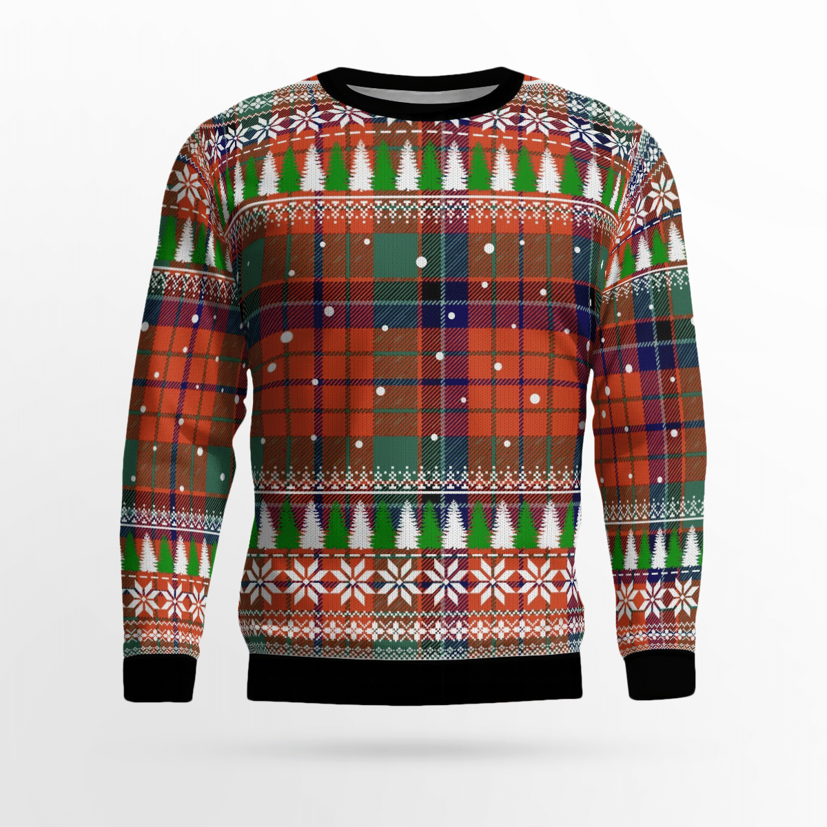 Clan Nicolson Ancient Tartan Christmas Ugly Sweater SY94 Nicolson Ancient Tartan Tartan Ugly Sweater   