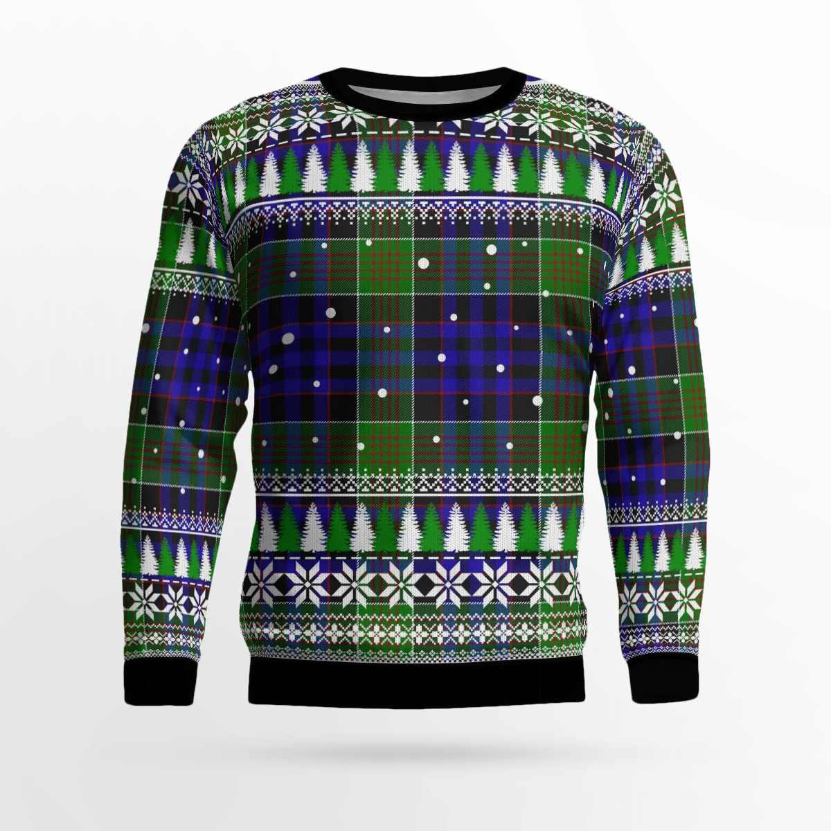 Clan Newman Tartan Christmas Ugly Sweater RN92 Newman Tartan Tartan Ugly Sweater   