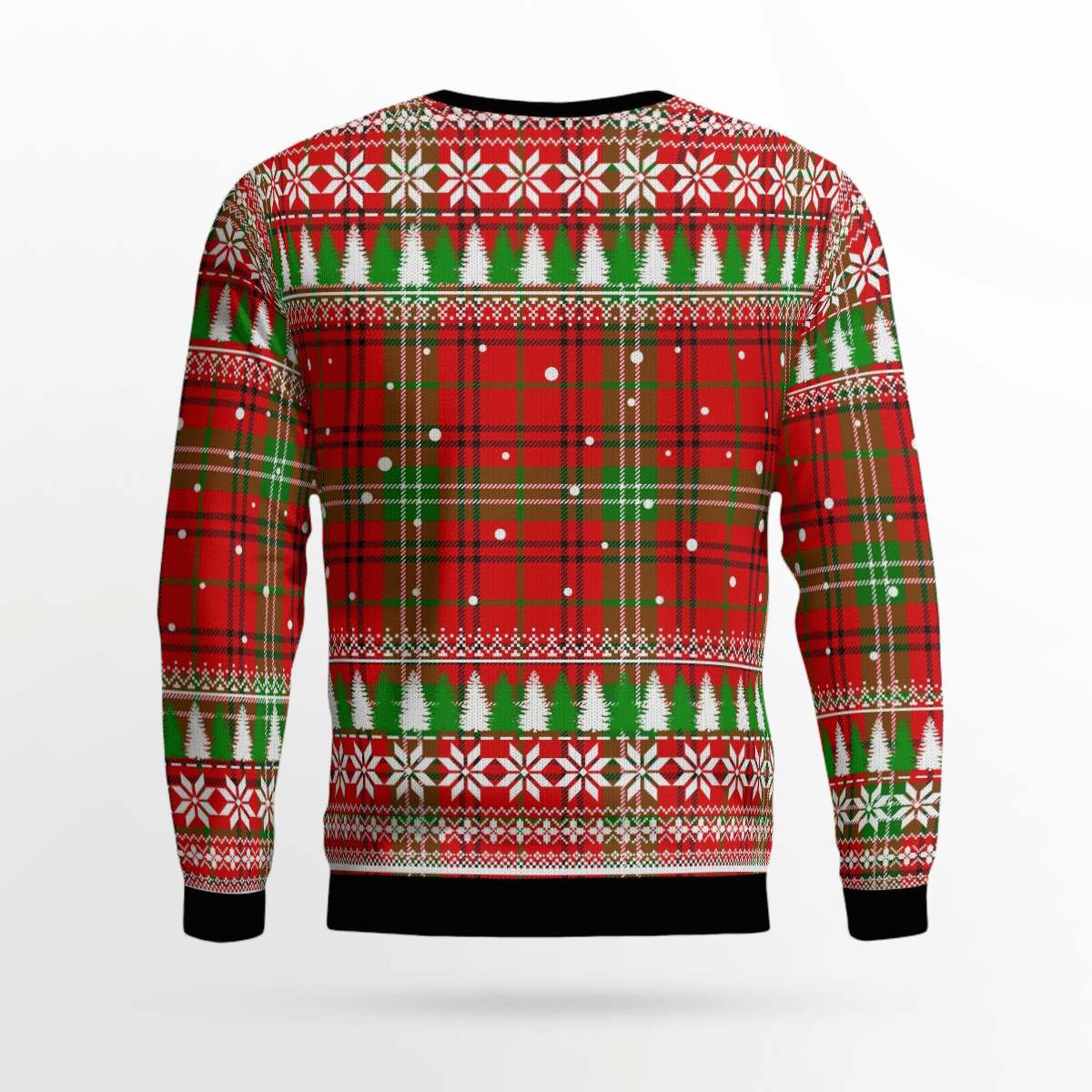 Clan Morrison Red Modern Tartan Christmas Ugly Sweater JA80 Morrison Red Modern Tartan Tartan Ugly Sweater   
