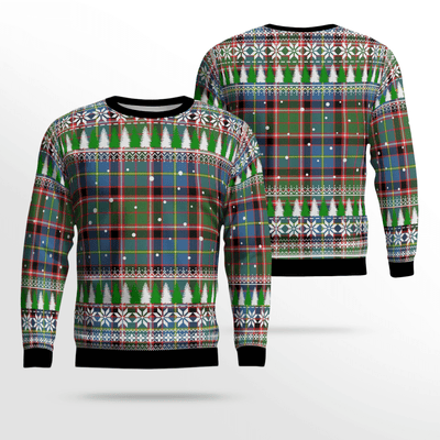 Clan Norvel (Stirling) Tartan Christmas Ugly Sweater MR39