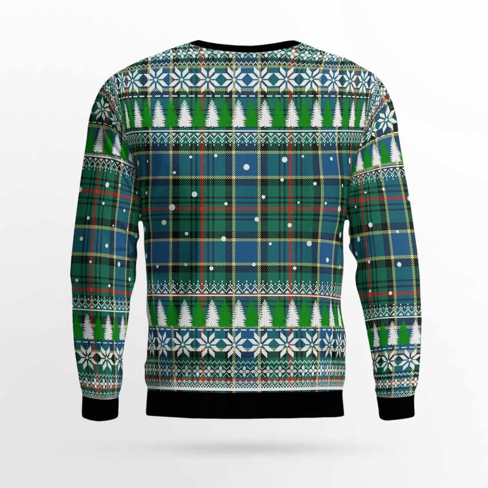 Clan Ogilvie Hunting Ancient Tartan Christmas Ugly Sweater CC75 Ogilvie Hunting Ancient Tartan Tartan Ugly Sweater   