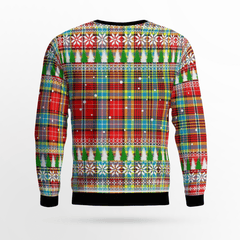 Clan Ogilvie Tartan Christmas Ugly Sweater FZ20 Ogilvie Tartan Tartan Ugly Sweater   