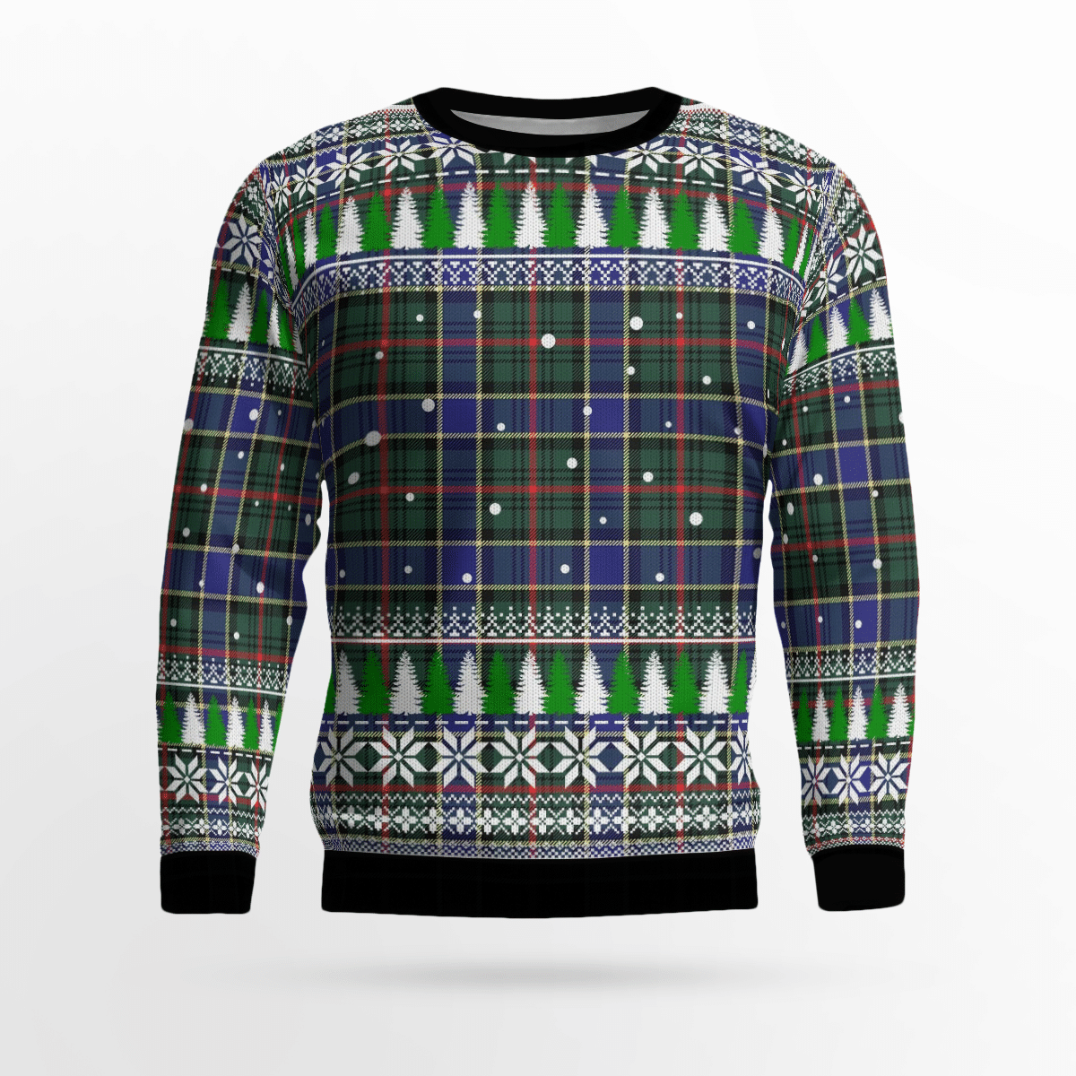 Clan Ogilvie Hunting Modern Tartan Christmas Ugly Sweater JU47 Ogilvie Hunting Modern Tartan Tartan Ugly Sweater   