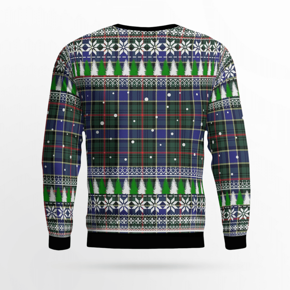 Clan Ogilvie Hunting Modern Tartan Christmas Ugly Sweater JU47 Ogilvie Hunting Modern Tartan Tartan Ugly Sweater   