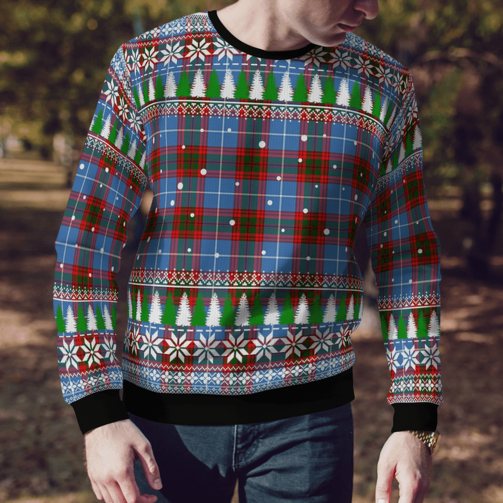 Clan Pennycook (Edinburgh) Tartan Christmas Ugly Sweater ZO93 Pennycook (Edinburgh) Tartan Tartan Ugly Sweater   