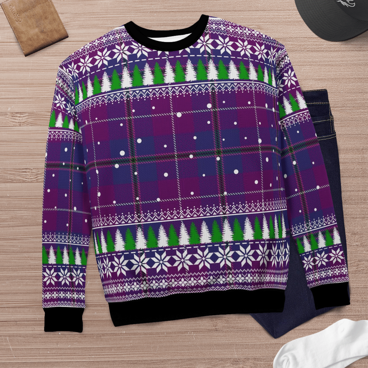 Clan Pride of Glencoe Tartan Christmas Ugly Sweater XM63 Pride of Glencoe Tartan Tartan Ugly Sweater   