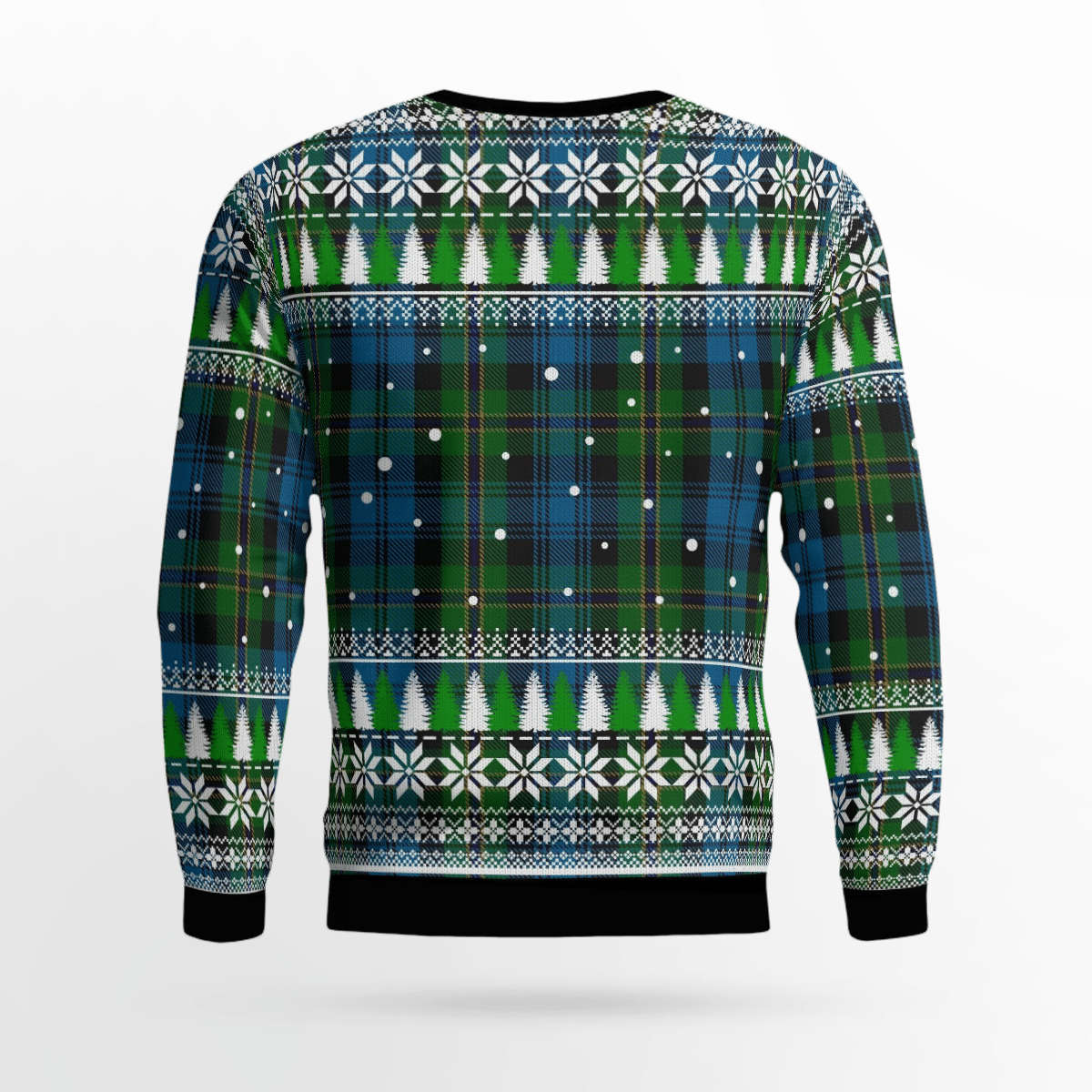 Clan Polaris Military Tartan Christmas Ugly Sweater WZ24 Polaris Military Tartan Tartan Ugly Sweater   