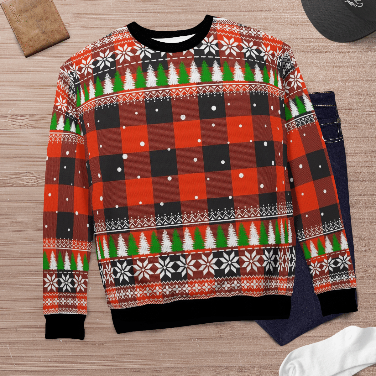 Clan Rob Roy MacGregor Ancient Tartan Christmas Ugly Sweater OL67 Rob Roy MacGregor Ancient Tartan Tartan Ugly Sweater   