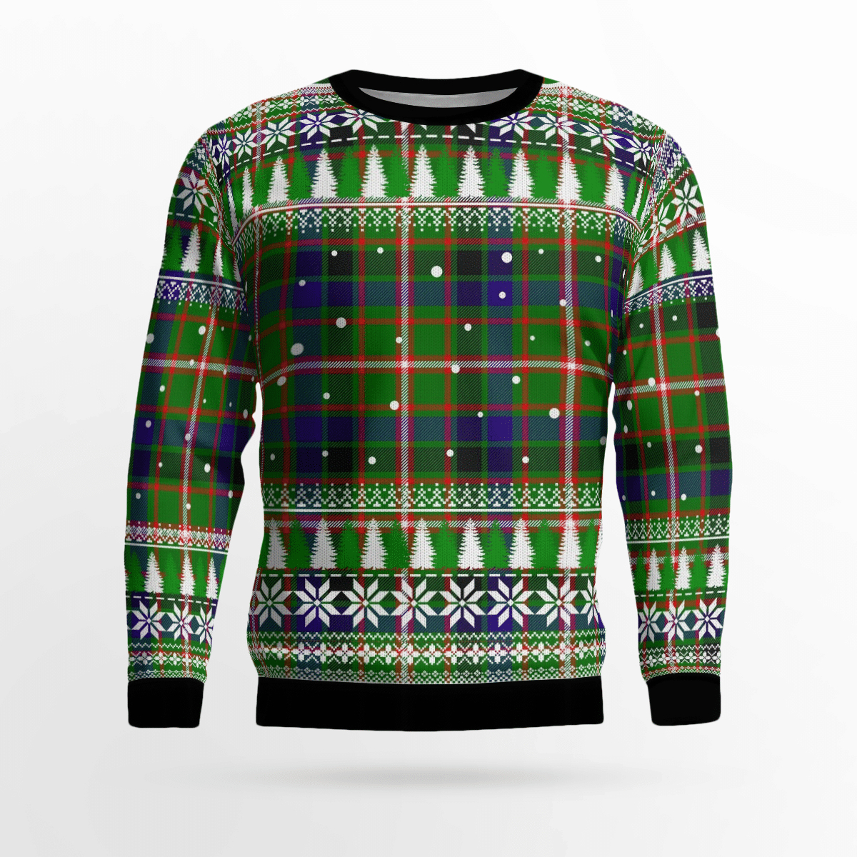 Clan Reid Green Tartan Christmas Ugly Sweater VE17 Reid Green Tartan Tartan Ugly Sweater   