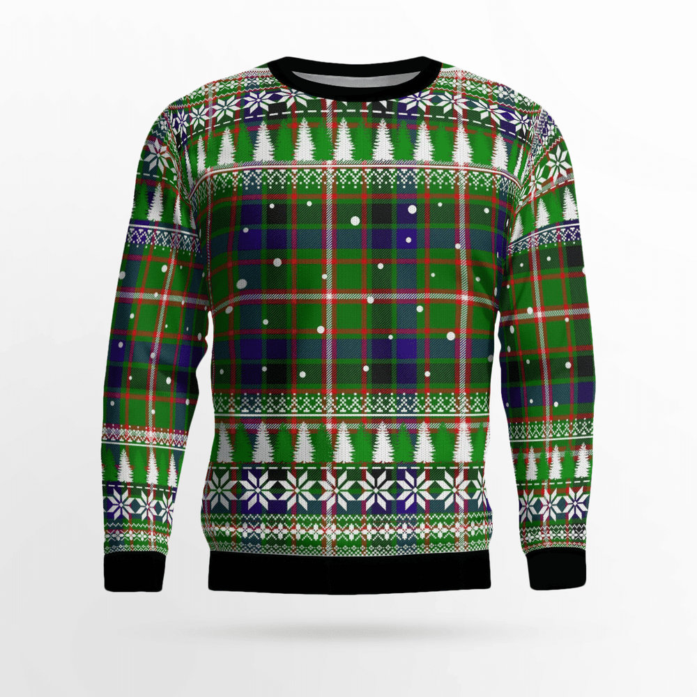 Clan Reid Green Tartan Christmas Ugly Sweater VE17 Reid Green Tartan Tartan Ugly Sweater   