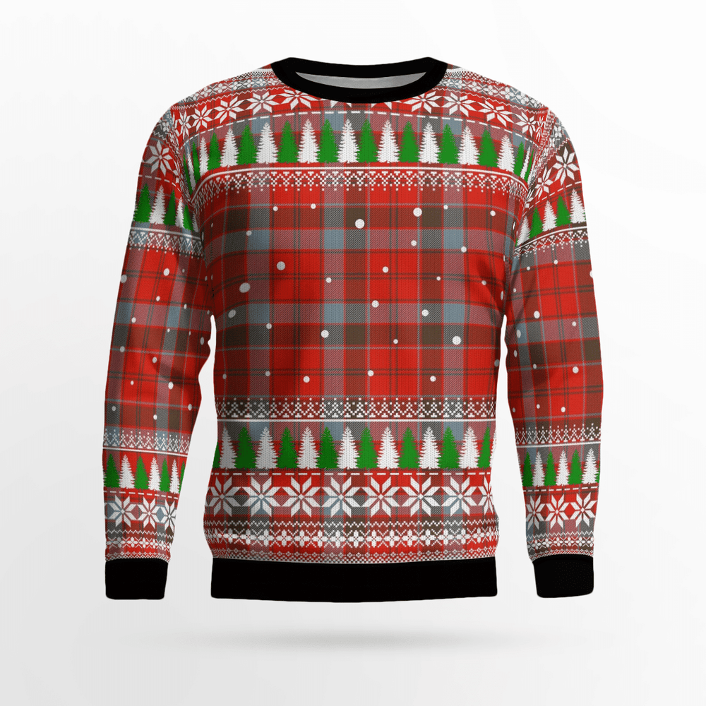 Clan Robertson Weathered Tartan Christmas Ugly Sweater YS24 Robertson Weathered Tartan Tartan Ugly Sweater   