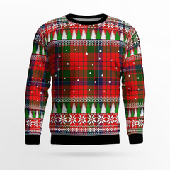 Clan Nicolson Modern Tartan Christmas Ugly Sweater MH74 Nicolson Modern Tartan Tartan Ugly Sweater   