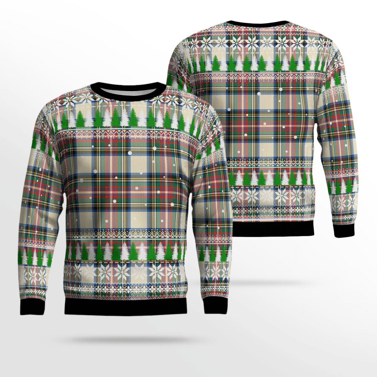 Clan Stewart Dress Ancient Tartan Christmas Ugly Sweater OY81 Stewart Dress Ancient Tartan Tartan Ugly Sweater   