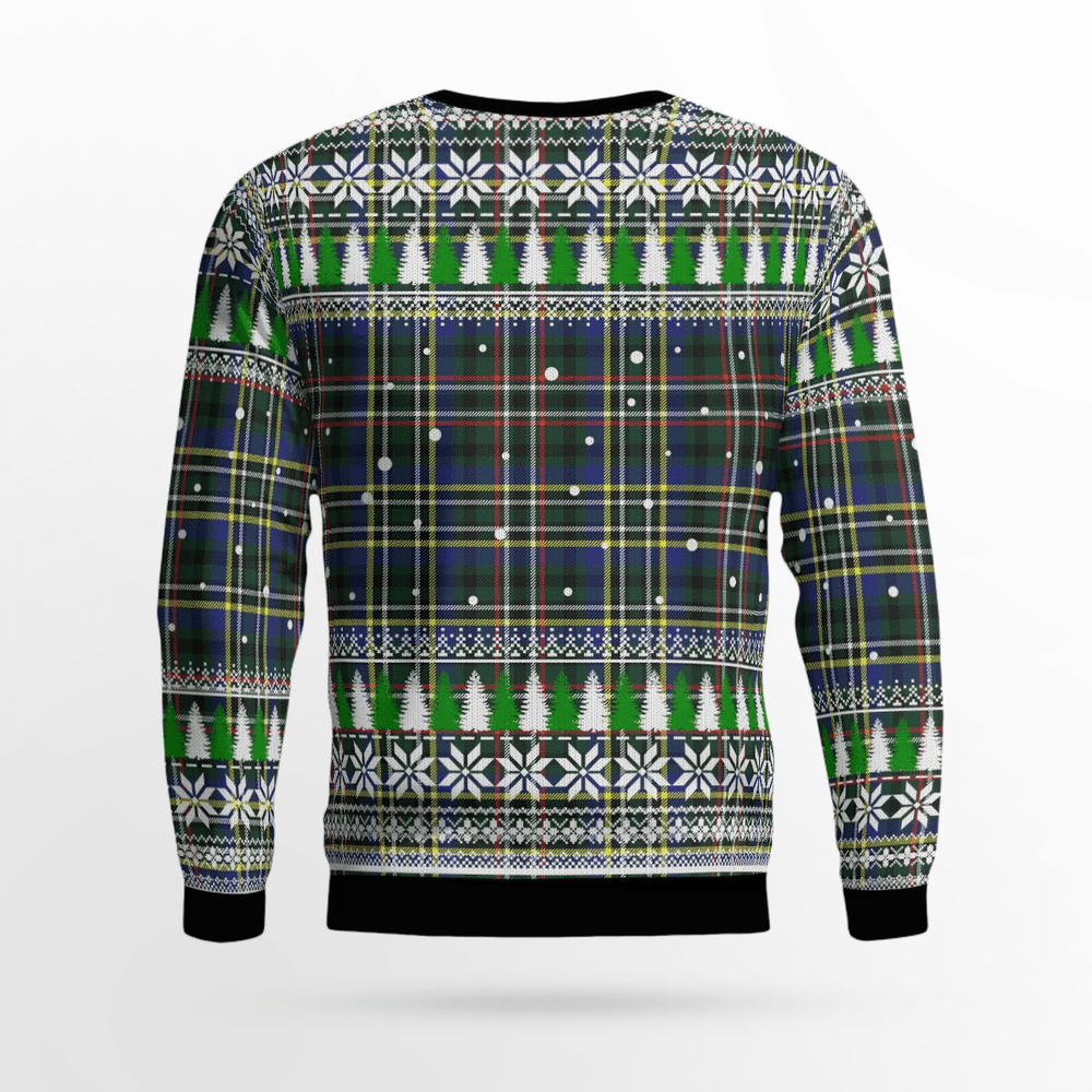 Clan Scott Green Modern Tartan Christmas Ugly Sweater UQ91 Scott Green Modern Tartan Tartan Ugly Sweater   