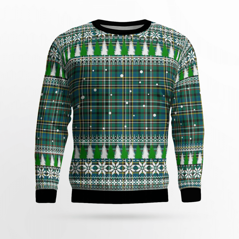 Clan Scott Green Ancient Tartan Christmas Ugly Sweater BD94 Scott Green Ancient Tartan Tartan Ugly Sweater   