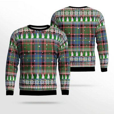 Clan Stirling (of Keir) Tartan Christmas Ugly Sweater UM82