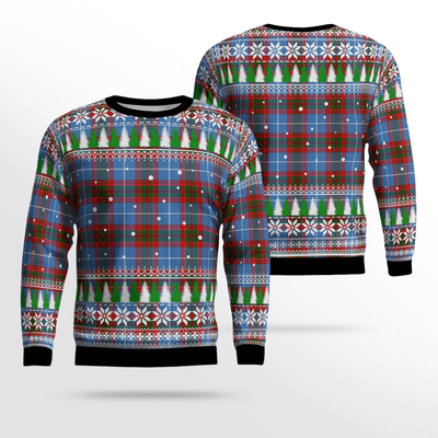 Clan Trotter Tartan Christmas Ugly Sweater JT65