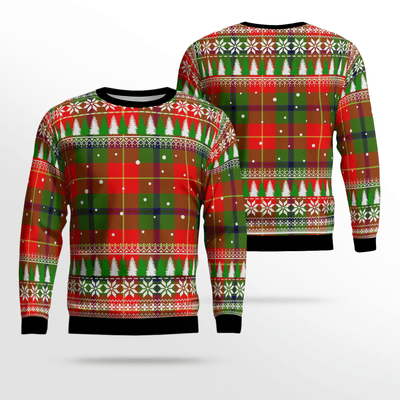 Clan Turnbull Dress Tartan Christmas Ugly Sweater OS25