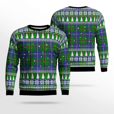 Clan Turnbull Hunting Tartan Christmas Ugly Sweater ZG84