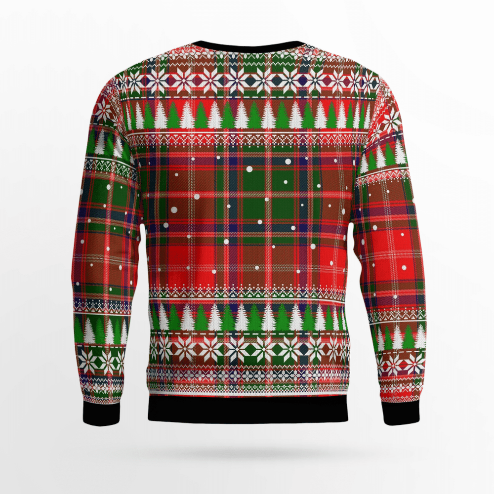 Clan Somerville Modern Tartan Christmas Ugly Sweater KI89 Somerville Modern Tartan Tartan Ugly Sweater   