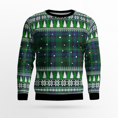 Clan Stewart Hunting Modern Tartan Christmas Ugly Sweater VC92 Stewart Hunting Modern Tartan Tartan Ugly Sweater   