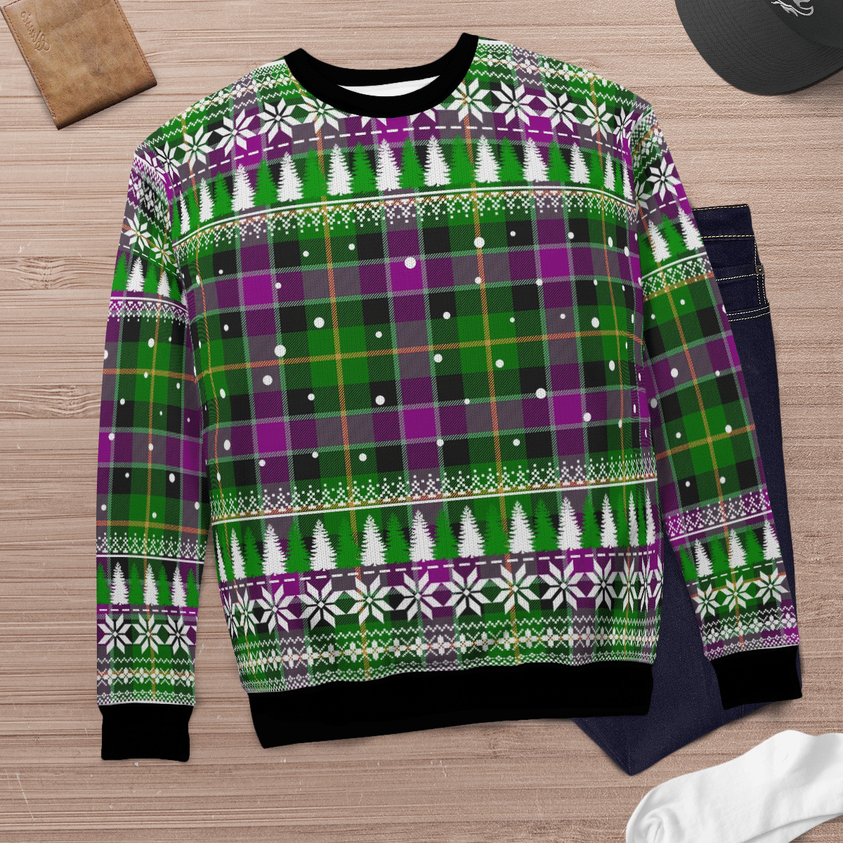 Clan Selkirk Tartan Christmas Ugly Sweater YY99 Selkirk Tartan Tartan Ugly Sweater   