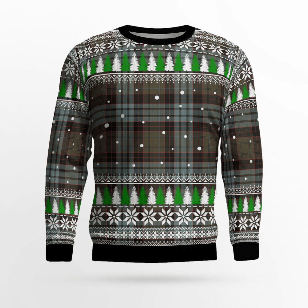 Clan Stewart Old Weathered Tartan Christmas Ugly Sweater RV46 Stewart Old Weathered Tartan Tartan Ugly Sweater   