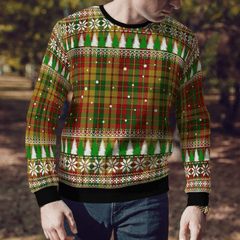 Clan Strathearn Modern Tartan Christmas Ugly Sweater PU52 Strathearn Modern Tartan Tartan Ugly Sweater   