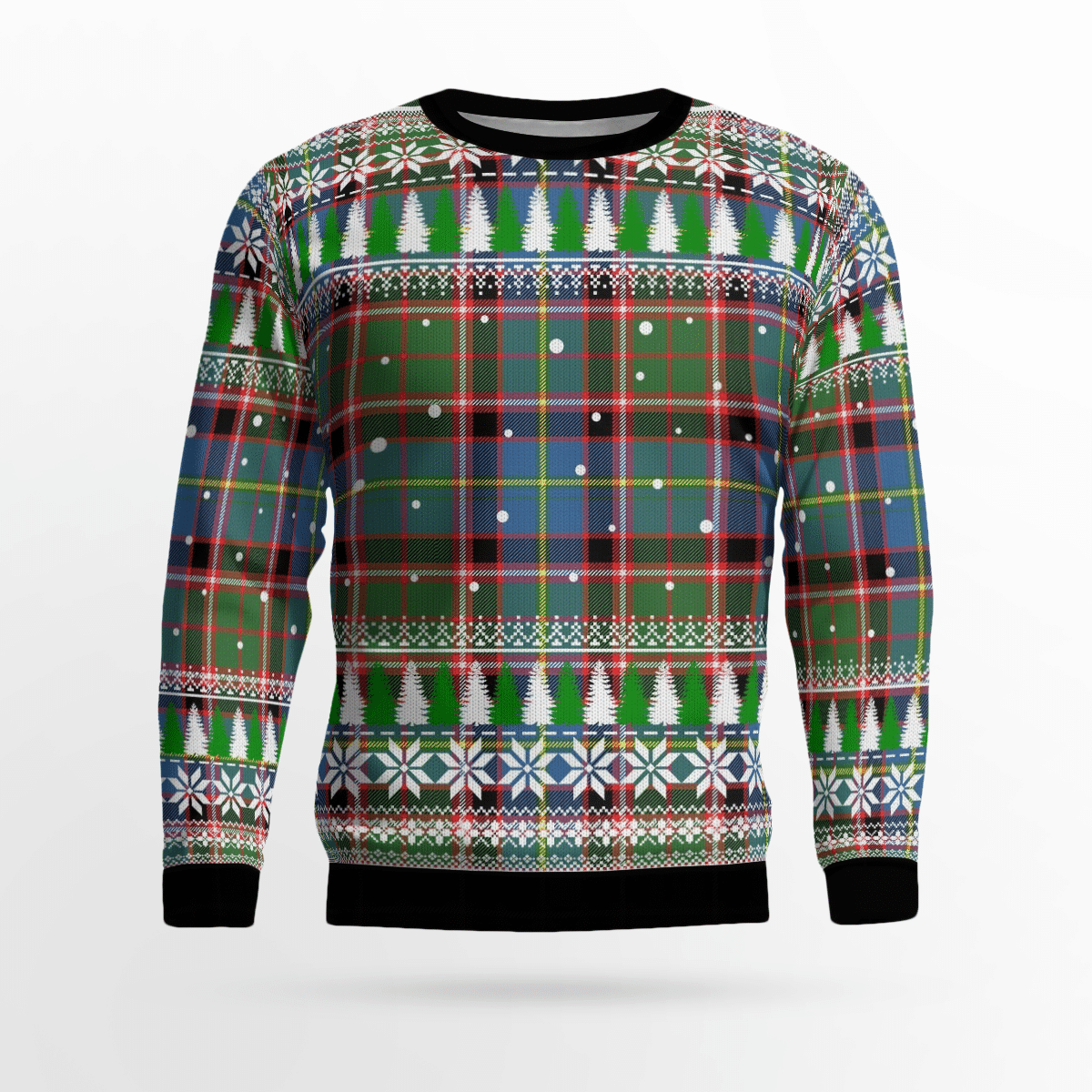 Clan Stirling (of Keir) Tartan Christmas Ugly Sweater UM82 Stirling (of Keir) Tartan Tartan Ugly Sweater   