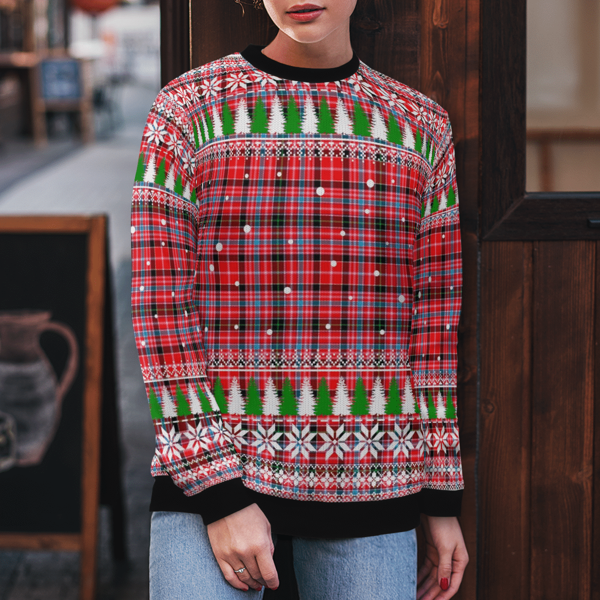 Clan Straiton Aderbeen Tartan Christmas Ugly Sweater GF18 Straiton Aderbeen Tartan Tartan Ugly Sweater   