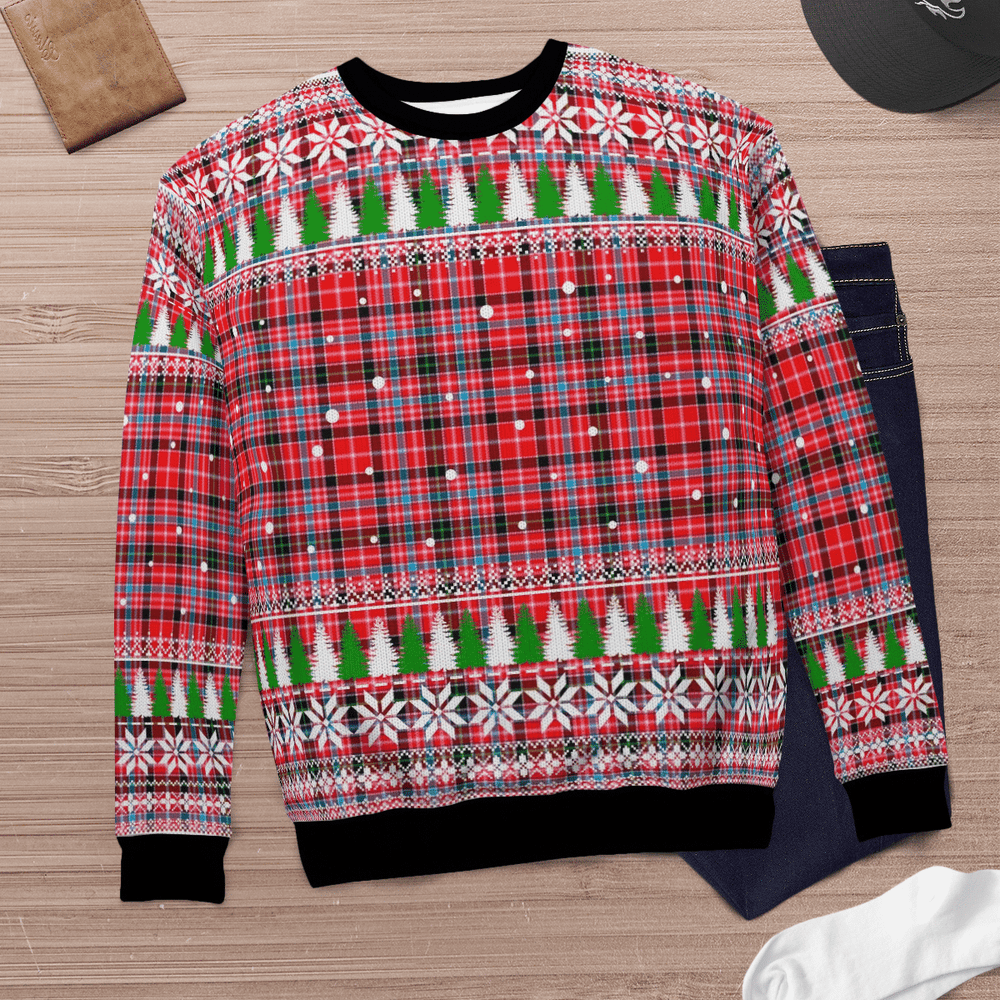 Clan Straiton Aderbeen Tartan Christmas Ugly Sweater GF18 Straiton Aderbeen Tartan Tartan Ugly Sweater   