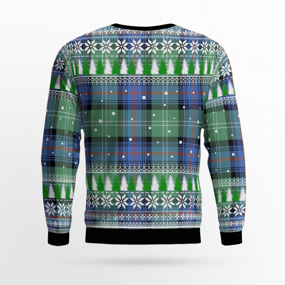 Clan Sutherland Old Ancient Tartan Christmas Ugly Sweater ES86 Sutherland Old Ancient Tartan Tartan Ugly Sweater   