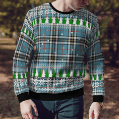 Clan Thomson Tartan Christmas Ugly Sweater HP45 Thomson Tartan Tartan Ugly Sweater   