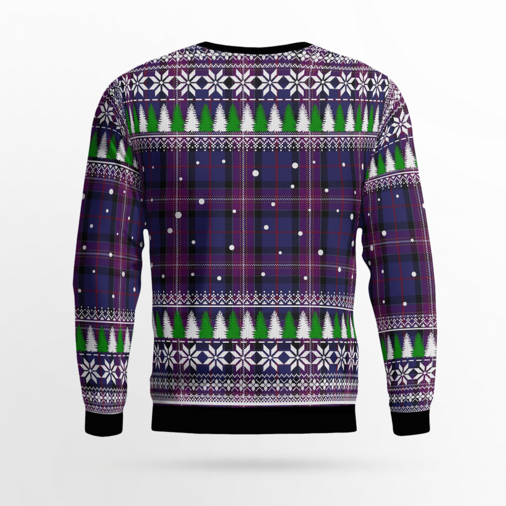 Clan Universal Masonic Tartan Tartan Christmas Ugly Sweater YA91 Universal Masonic Tartan Tartan Tartan Ugly Sweater   