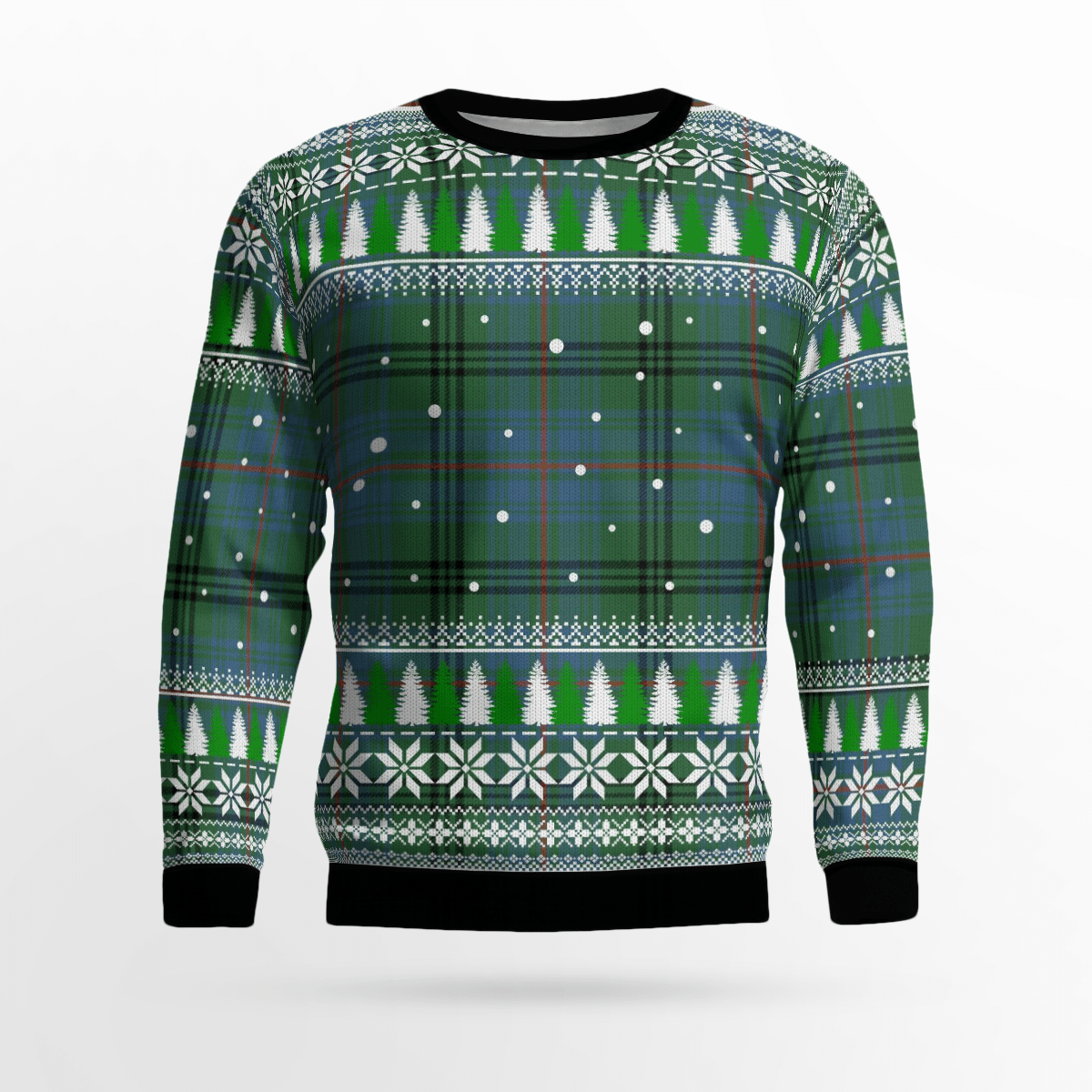 Clan Walker Hunting Ancient Tartan Christmas Ugly Sweater RY73 Walker Hunting Ancient Tartan Tartan Ugly Sweater   