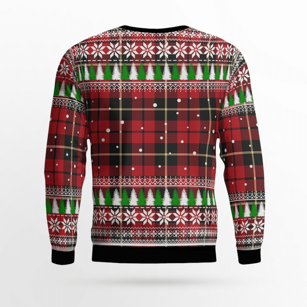 Clan Wallace Hunting Tartan Christmas Ugly Sweater TI26 Wallace Hunting Tartan Tartan Ugly Sweater   