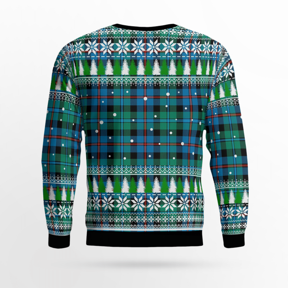 Clan Campbell of Cawdor Ancient Crest Tartan Christmas Ugly Sweater MS25 Campbell of Cawdor Ancient Crest Tartan Tartan Ugly Sweater   