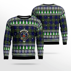 Clan Colquhoun Modern Crest Tartan Christmas Ugly Sweater QE44 Colquhoun Modern Crest Tartan Tartan Ugly Sweater   