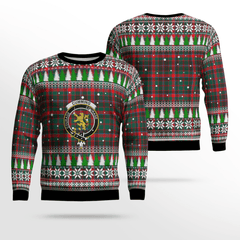 Clan Cumming Hunting Modern Crest Tartan Christmas Ugly Sweater JJ59 Cumming Hunting Modern Crest Tartan Tartan Ugly Sweater   