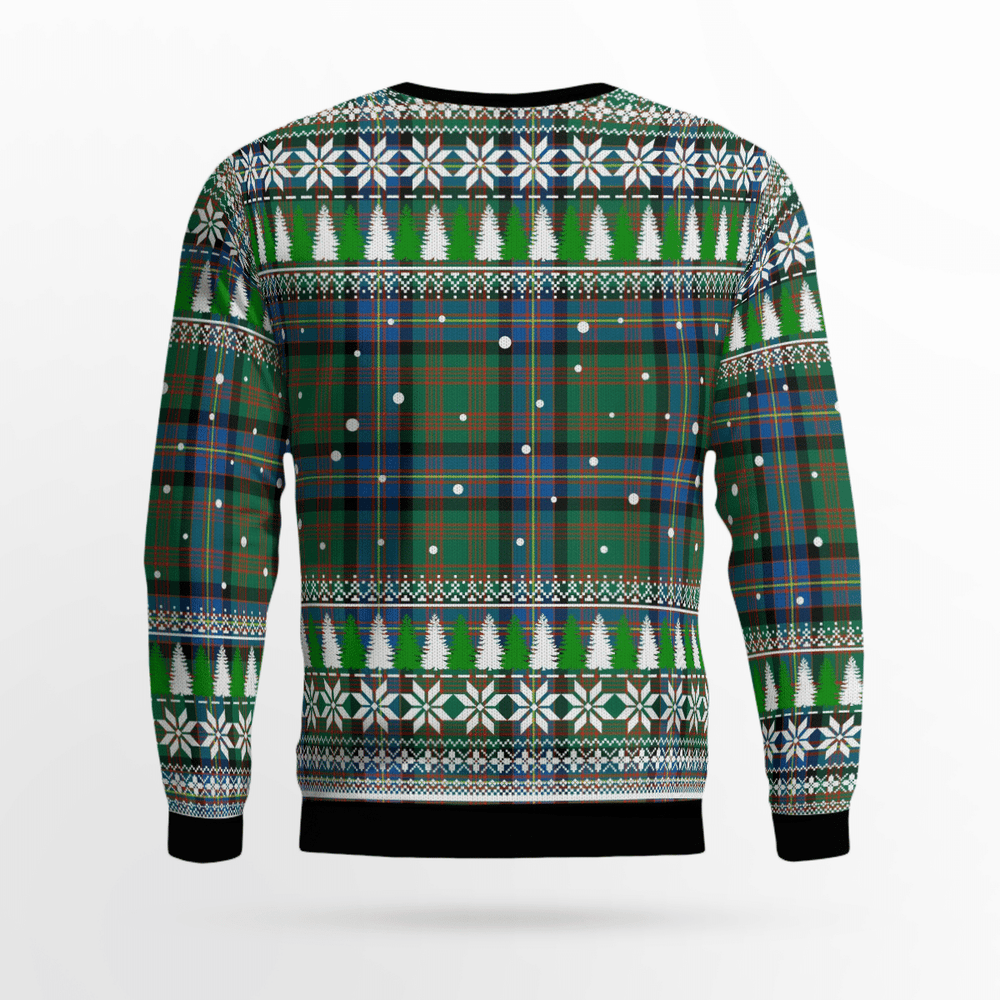 Clan Cochrane Ancient  Crest Tartan Christmas Ugly Sweater LE23 Cochrane Ancient Crest Tartan Tartan Ugly Sweater   